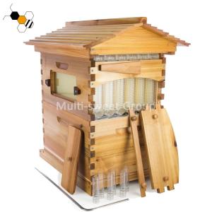 China Wooden Beekeeping 18mm Honey Bee Flow Bee Hive factory