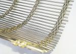 Wire Rope Rod Woven Soft 63% Stainless Steel Architectural Mesh For Facade