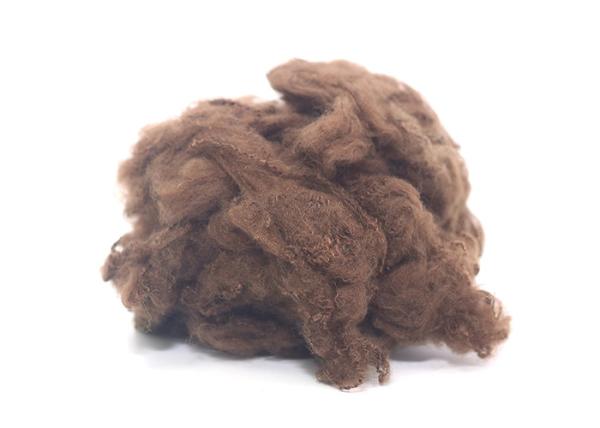 Semi Virgin Regenerated Polyester Fiber , Dope Dyed Psf Polyester Staple Fiber