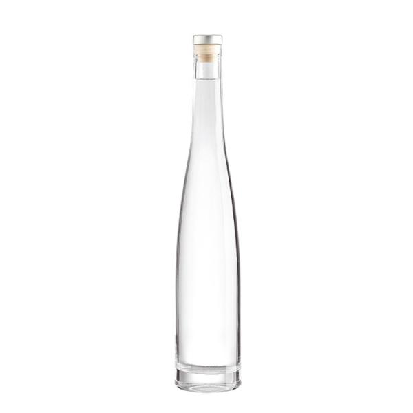 Customized 380ml 500ml 750ml Clear Glass Bottle for Liquor Vodka Empty and