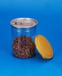 Food Grade Empty Plastic Jars With Lids Transparent Color 83 . 5 * 114MM