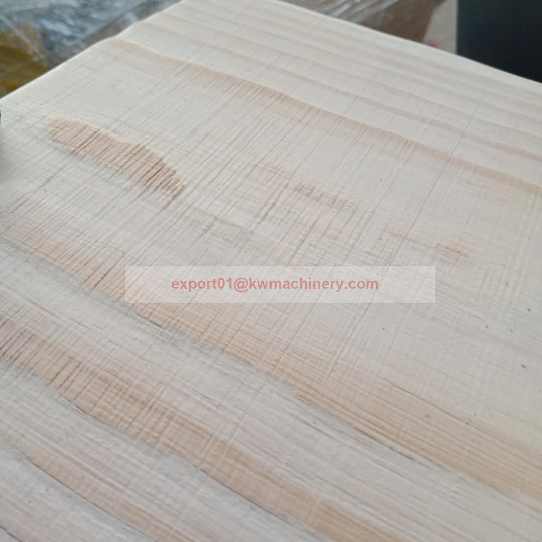 Rustic solid wood flooring wire brushing denibbing Machine