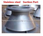 Sewage well stainless steel suction inlet, Marine stainless steel sewage well