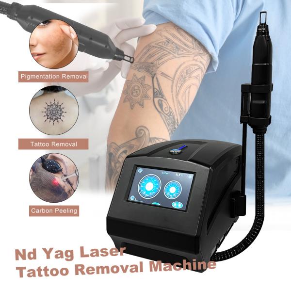 Portable Carbon Peel Skin Whitening Nd Yag Laser Machine Carbon Peel Pore Shrink