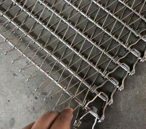 China Heat Resistant Metal Belt Wire Mesh Plate Thickness Range 2 - 3mm factory