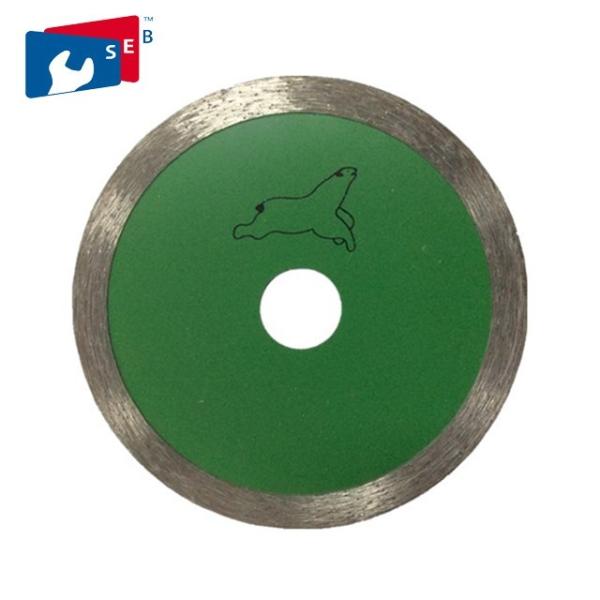 China 12 Mm Segment Diamond Stone Cutting Blades , Wet Diamond Cutting Blade factory