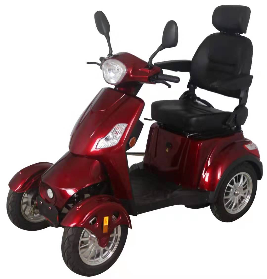 60V NO Foldable Electric 4 Wheel Mobility Scooters With EEC/COC Certificate 500W