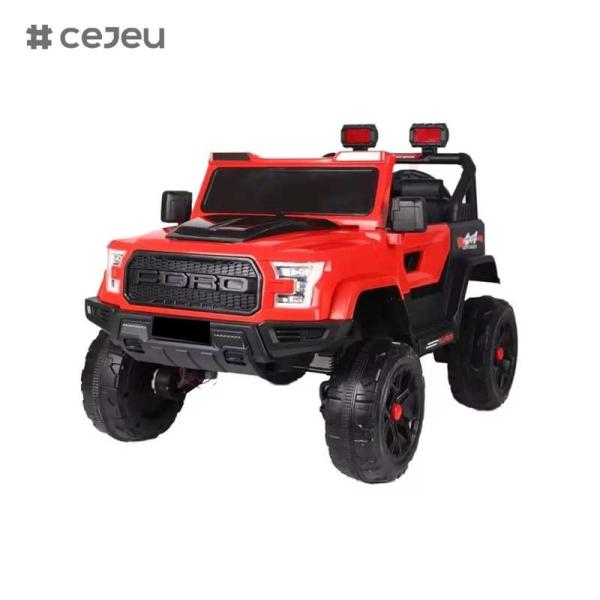 CJ-DLX-999 Unisex Four-Wheel Electric Ride-On Toy for Kids Rechargeable Remote