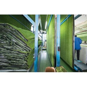 Landscape Artificial Grass Carpet / 25mm Height Outdoor Astroturf Carpet