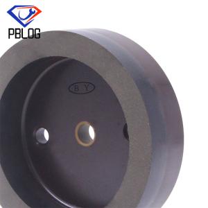 China Boke 6In Cup Shape Continuous Resin Polishing Wheel for Straight Line Machine factory