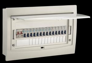 China 5way 8way 12way Power Distribution Cabinet Box IP30 - IP65 MCB Electric Panel Board factory