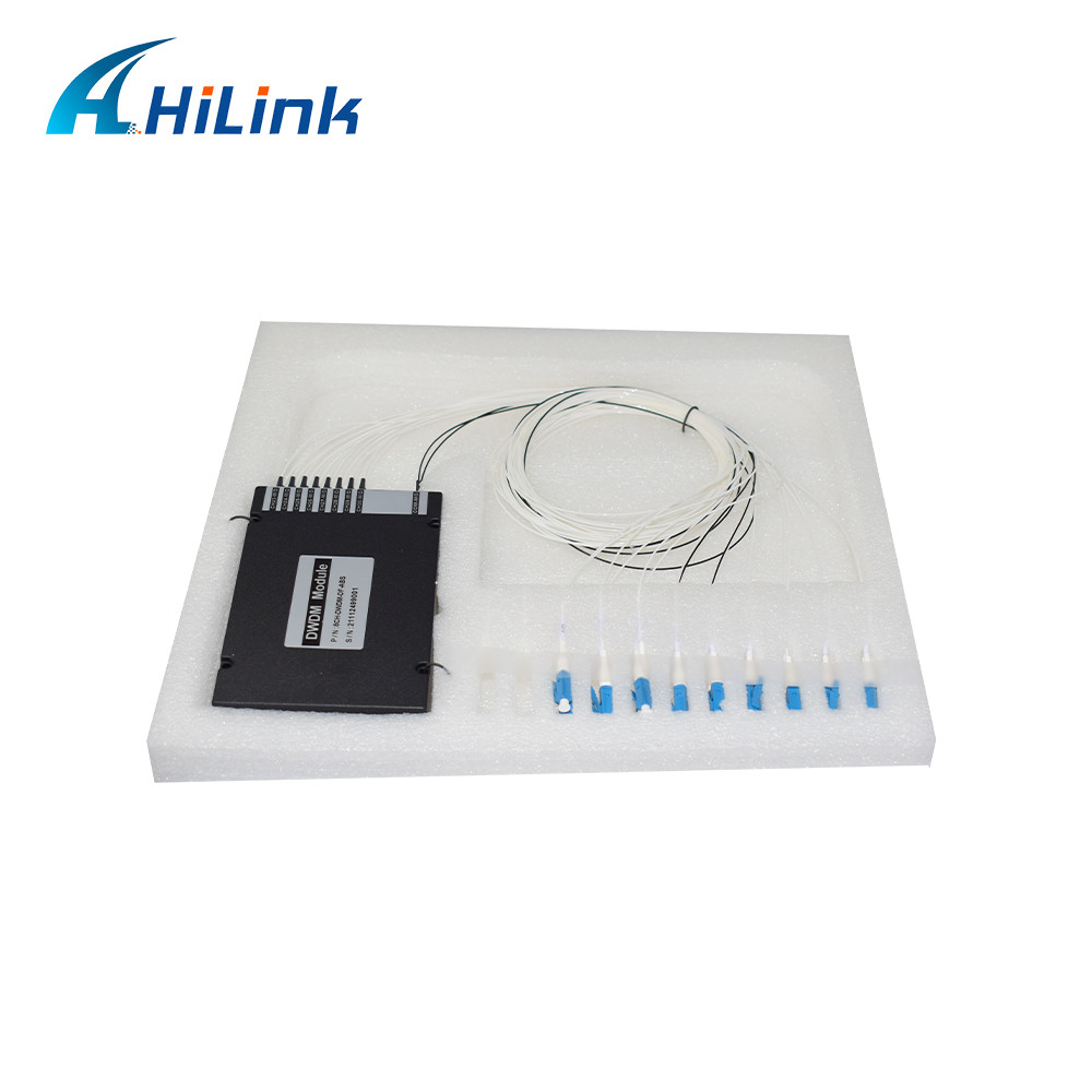 Fiber Optic Mux And Demux CH23-CH30 ABS Box 8CH DWDM Module