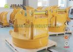 Electro Metal Scrap Lifting Magnet , Ripper Hydraulic Excavator Magnet