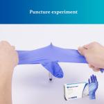 Breathable Disposable Gloves Medical Nitrile Gloves 12 Inch Powder Free Thicken
