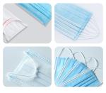 3ply Facial Mask Making Machine , 75pcs/Min Mask Maker Machine