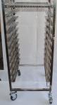Customizable Plate Fda Stainless Steel Rack Trolley Stray Pan