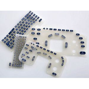 China Soft Rubber Keypad Buttons For Electronics Telecommunication on sale
