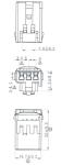 3 Pins Female Electrical Automotive Wiring Connectors 7283-0130