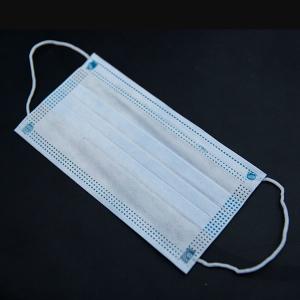 China Outdoor Protective 3 Ply Non Woven Face Mask Earloop Adult Disposable factory