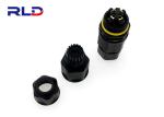 Screw Threaded 3PIN 4 PIN IP68 Outdoor Lighting Connectors