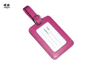 China Imprinted Childrens Travel Bright Luggage Tag , Suitcase Name Tags For Luggage factory