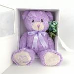 ODM OEM Infant Accompany Plush Animal Toy Anti MIte Organic Cotton Baby Stuffed