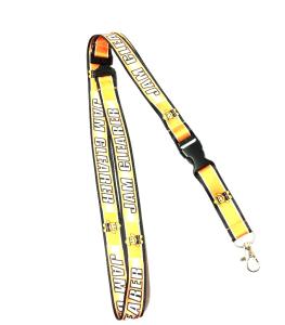 China Corloful Sublimation Lanyard Neck Straps For Id Cards With Cute Cartoon Logo factory