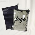 Custom Printed Clothing Zipper Packaging Bags For Clothing Brands