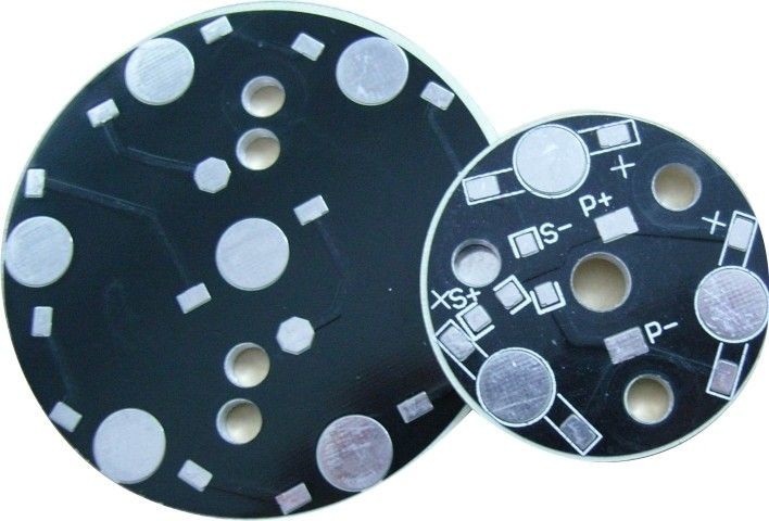 LED Rigid Aluminum PCB Board 0.5-4OZ 3w High Power LED Street Light Application