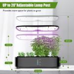 24W Hydroponics Small Garden Herbs Growing System 12 pods Leaf Green Plants