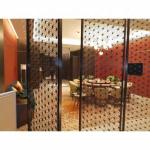 Decorative Laser Cut Metal Room Dividers Stainless Steel For Restaurant