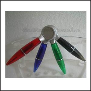 China Sturdy Badge Shape Twist Ballpoint Pen Promotional With Logo Print Gifts factory