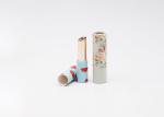 3.5g Eco Friendly Twist Paperboard Lip Balm Tubes Non Plastic
