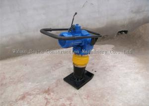 China 100% Copper Coil Electric Rammer Jumping Jack Machine Upright Compactor 75KG 16kn factory