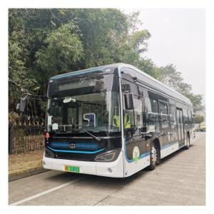 China 12 Meters Long Distance Electric Bus Luxury Passenger Bus Drive Range 280km factory