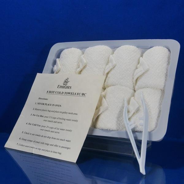 Disposable Airline Jacquard Face Towel