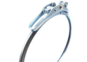 China 80mm To 600mm Galvanized Steel Clamps Light Duty For Dust Collection System factory