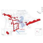 For Ferrari Roma Intercooler Frame Assembly Kit OEM 985780482 985780486