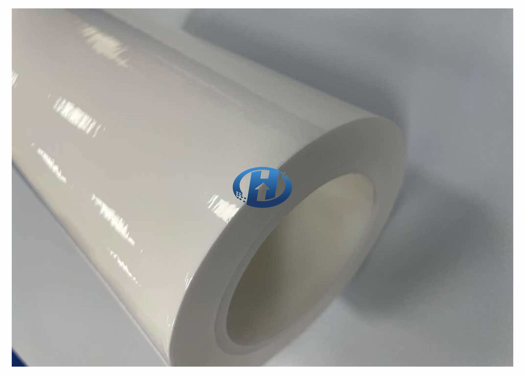 120 μm White LDPE UV Cured Silicone Coating Film For Sealing Strip No Solvent Or Silicone Transfer Mainly for Tapes