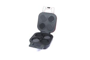 China Electric Hamburger Maker , 4 Holes Hamburger Patty Maker with Cord Storage factory