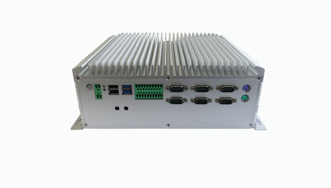 Mis-Qm77 Aluminium Fanless Embedded Compute IPC I5 3320M 2PCI 2