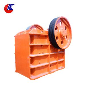 China construction industrial 250 T/H Welding Jaw Stone Crusher factory