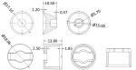 20°/30°/45°/60°/90° Available 93% Transmittance Precision Optics Lightweight