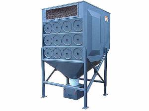China Larger Filtering Area Dust Extraction Units , Industrial Dust Control Systems factory