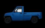 Low Speed EV Pickup Trucks Electric Car Mini Pickup Trucks Adult EV Pure Battery