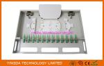12 Ports Fiber Optic Patch Panel Rack Mount Fiber Patch Panel ODF SC Couplers