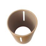 Round Custom Paper Tube Packaging For Fiber Drums Supports Diameter Height