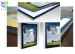 Single Side Aluminum LED Light Box / LED Wall Mounted Light Box Hotel Decoration