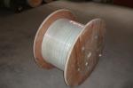 Single Mode FTTH Drop Cable , FRP Non - Metallic Strength 2 Core Fiber Optic