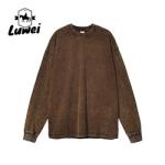 Oversized Heavyweight Cotton Hoodie Dropped Shoulder Embroidery Sweatshirt